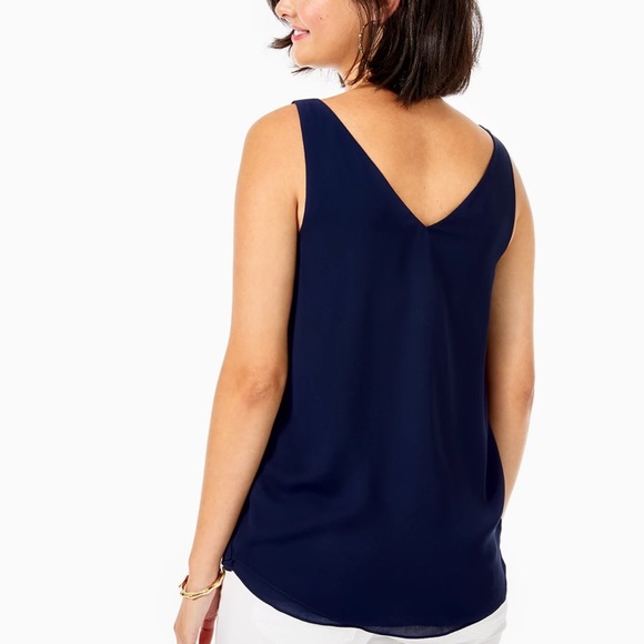 Lilly Pulitzer Florin Reversible Tank Top - Picture 3 of 7